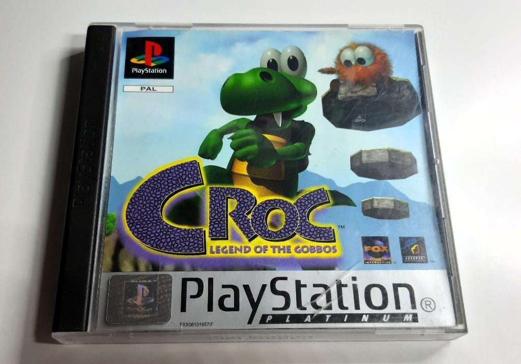Croc Playstation 1 Ps1, Spelcomputers en Games, Games | Sony PlayStation 1, Avontuur en Actie, Gebruikt, 1 speler, Eén computer