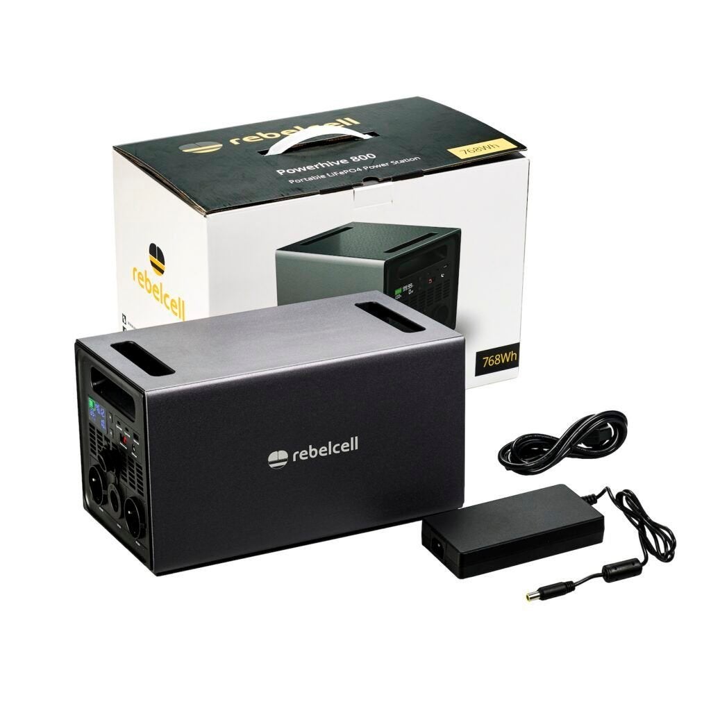 Powerstation Rebelcell Powerhive 800 met Zuivere Sinus, Caravans en Kamperen, Ophalen, Nieuw