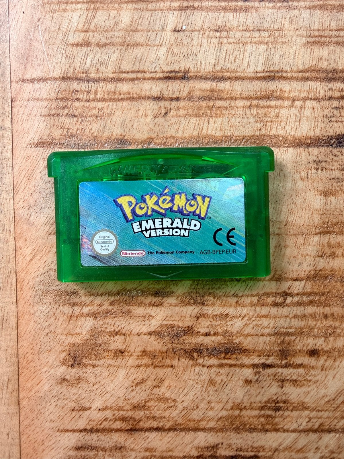 Pokémon Emerald Version Game Boy Advance (GBA) Cartridge, Gebruikt, 1 speler, Ophalen of Verzenden, Role Playing Game (Rpg)