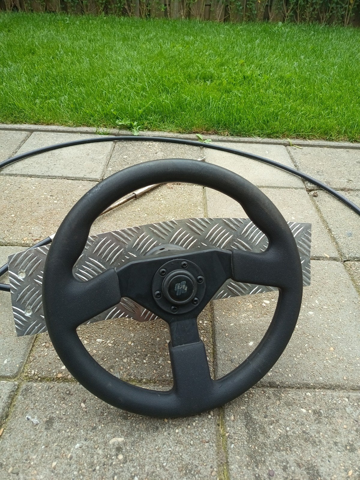 Stuur en stuurkabel alpha teleflex 410cm, Watersport en Boten, Ophalen of Verzenden, Gebruikt, Motor en Techniek, Motorboot