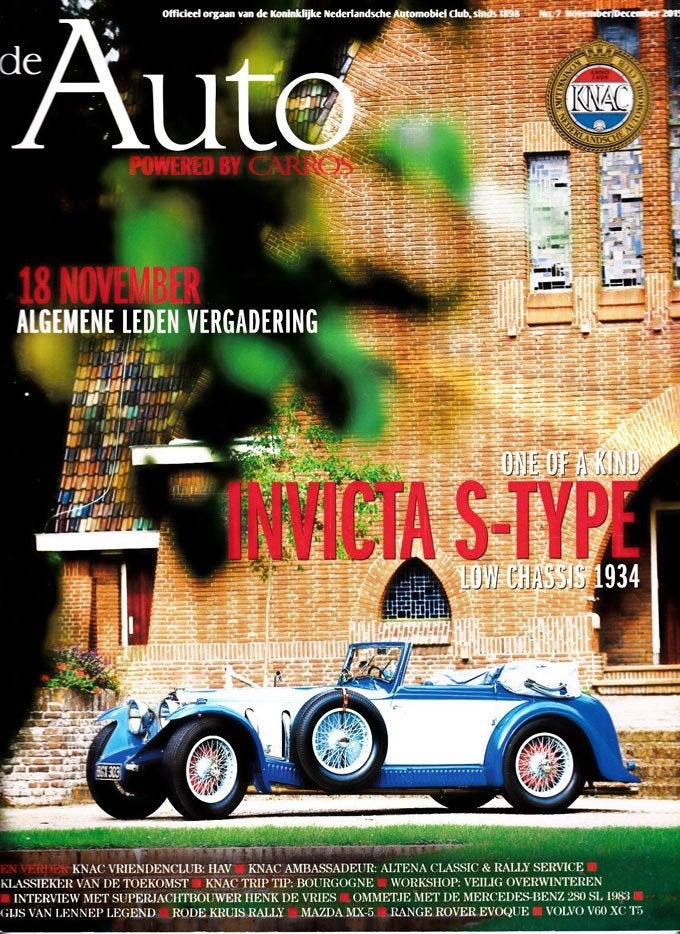 De Auto 7 2015 : Jaguar XF - Mercedes 280SL - Porsche 911 4S, Boeken, Ophalen of Verzenden, Gelezen, Algemeen