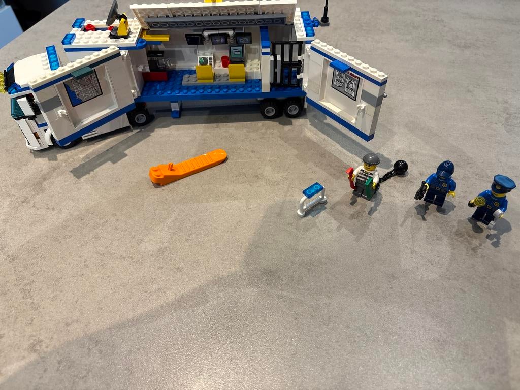 Lego City mobile police unit 60044, Inclusief minifiguren, City, Lego, Ophalen of Verzenden