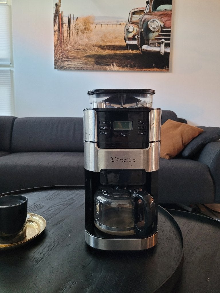 ZGAN Barista Bonenkoffiezetapparaat,verstelbare molen,10cup, 10 kopjes of meer, Koffiemachine, Ophalen of Verzenden, Zo goed als nieuw