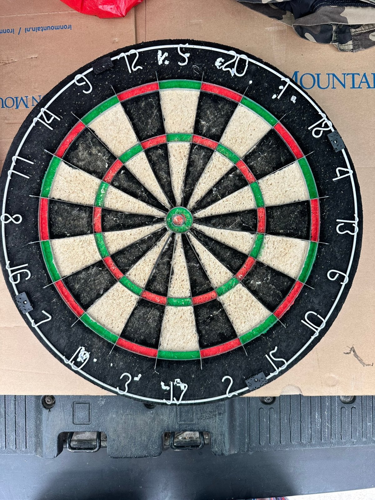 Dart bord, Sport en Fitness, Darts, Ophalen, Zo goed als nieuw, Dartbord