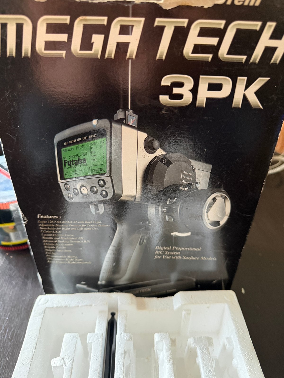 Futaba 3pk plus ontvanger nu 59,95 inklmpost, B, Gebruikt, Ophalen of Verzenden, A