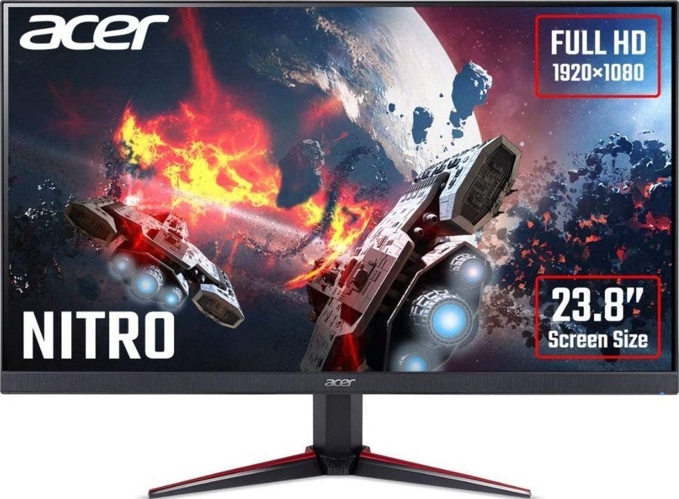 Acer Nitro VG240Y Zwart | 24-inch Full HD monitor, Computers en Software, Monitoren, Gaming, HDMI, IPS, 101 t/m 150 Hz