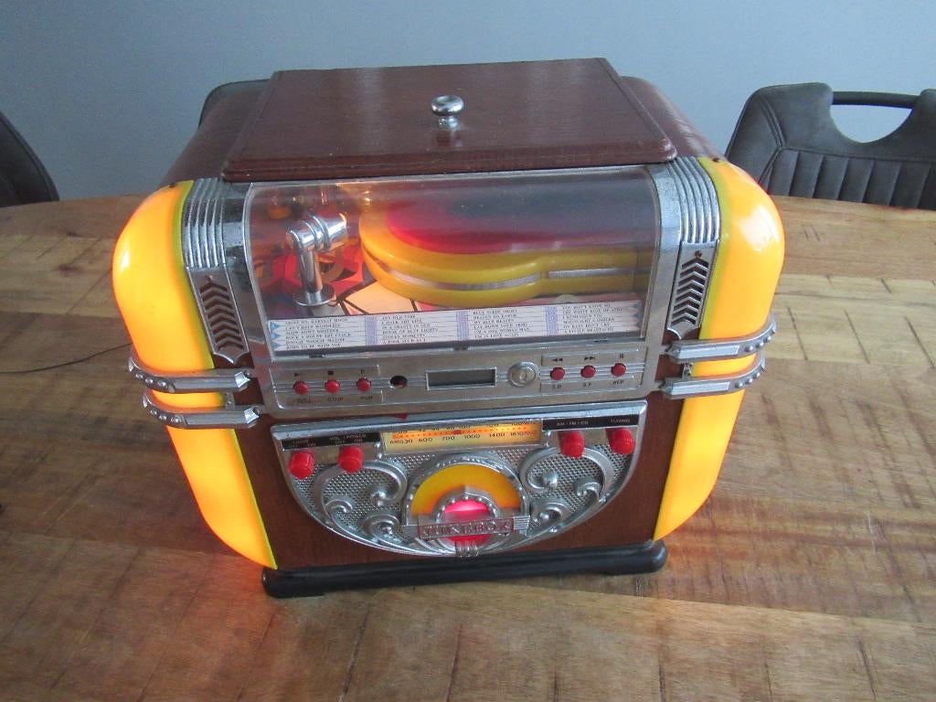 Baby Berlin Juke box Radio Cd speler tafelmodel No. 2754, Ophalen of Verzenden, Gebruikt, 1970 tot heden, Overige merken