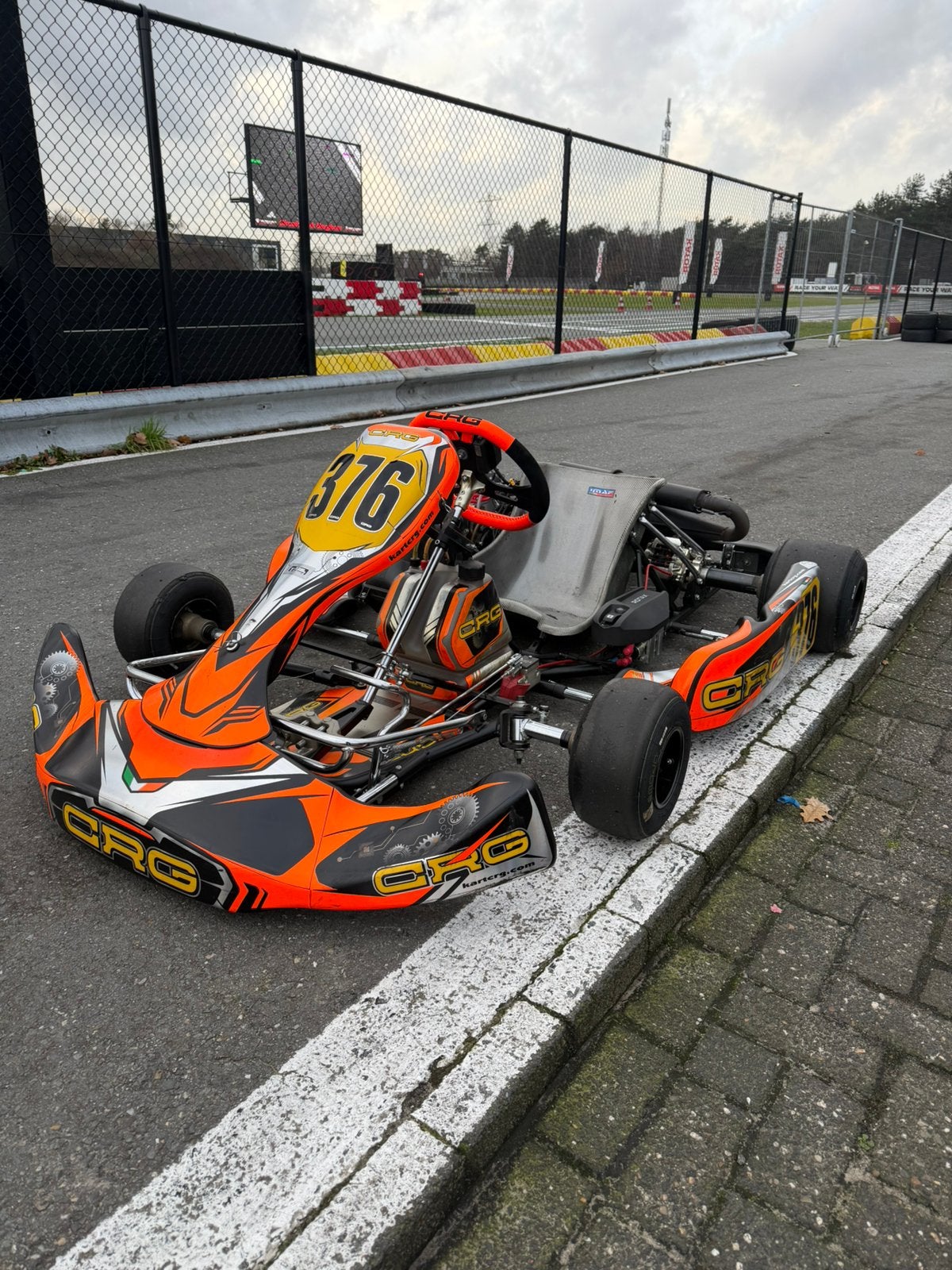CRG KT2 Rotax Max Senior EVO – MyChron 5S – Zeer nette kart, Ophalen, Zo goed als nieuw, Kart