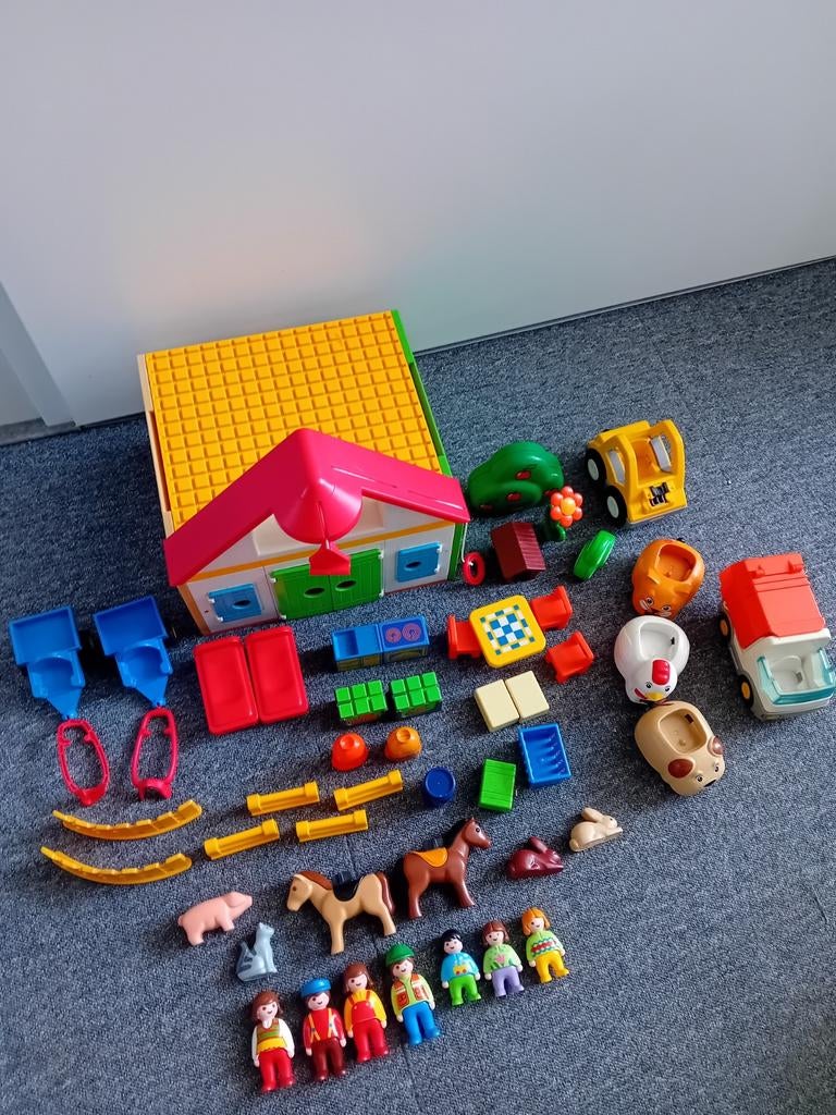 Playmobil 123 Junior Boerderij en extra's, Kinderen en Baby's, Speelgoed | Playmobil, Gebruikt, ., Ophalen of Verzenden, Playmobil