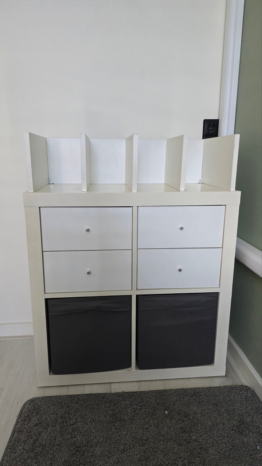 ikea kallax kast met lades en 2 bakken, Ophalen