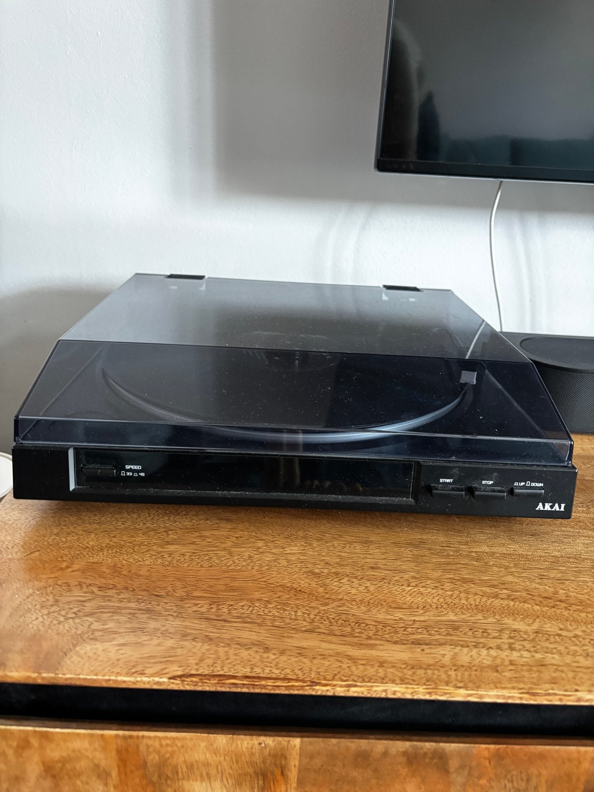 Akai ATT01U Platenspeler - Zo goed als nieuw, Ophalen, Zo goed als nieuw, USB-aansluiting, Platenspeler