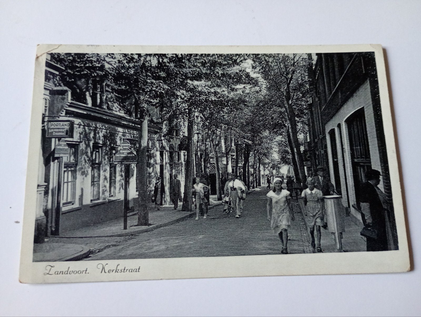 Zandvoort Kerkstraat 1939, Ophalen of Verzenden, 1920 tot 1940, Gelopen, Noord-Holland