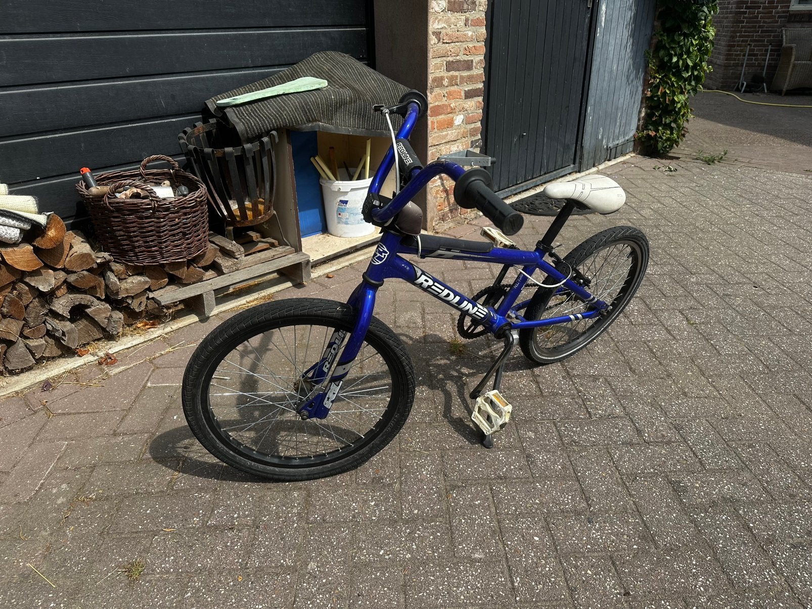 Redline BMX/Crossfiets, Fietsen en Brommers, Fietsen | Crossfietsen en BMX, Ophalen, Zo goed als nieuw, Staal