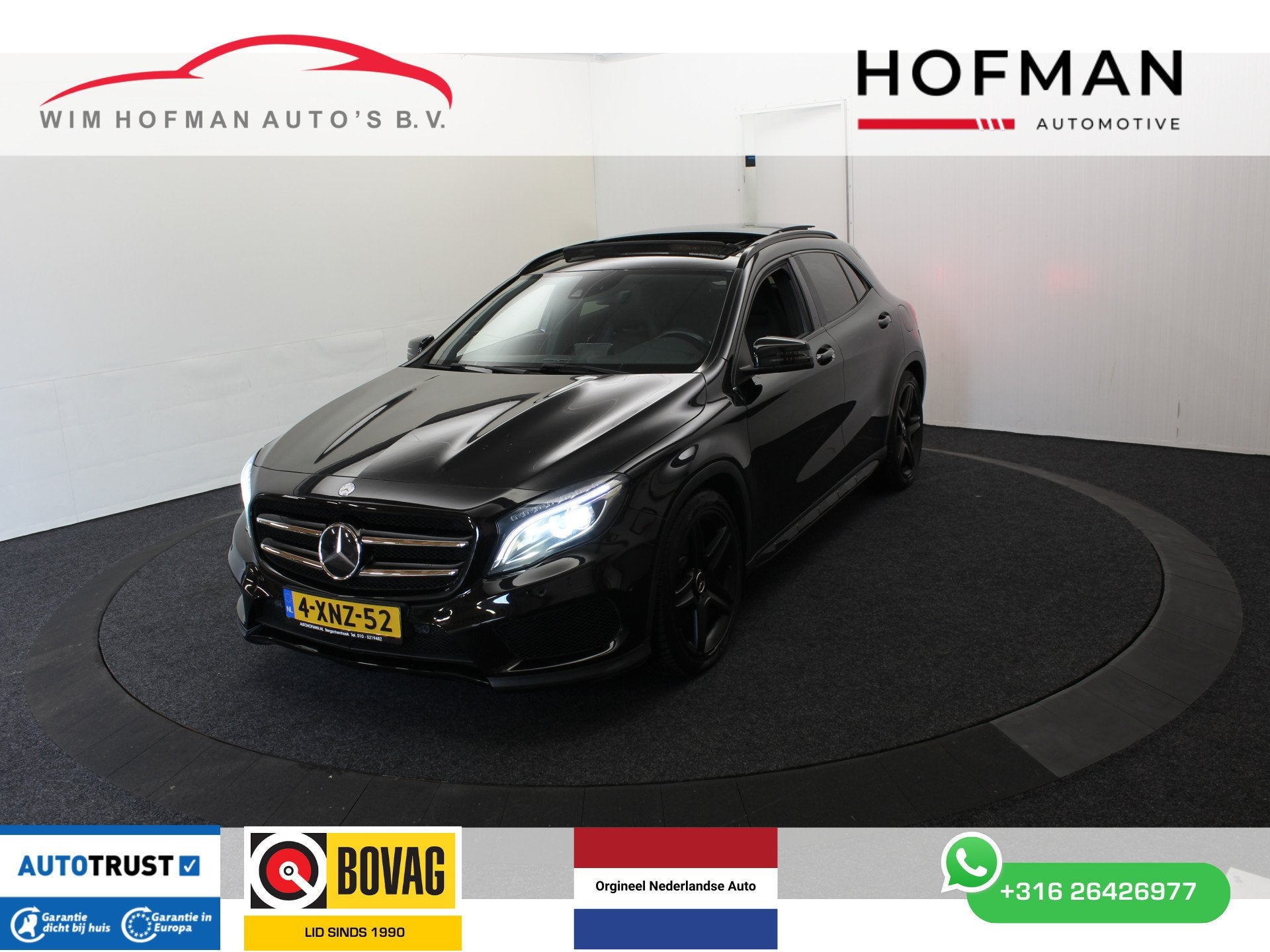Mercedes-Benz GLA 250 4Matic Prestige Trh Volleder Camera Pa, Auto's, Dealer onderhouden, 15 km/l, 4 cilinders, Met garantie (alle)