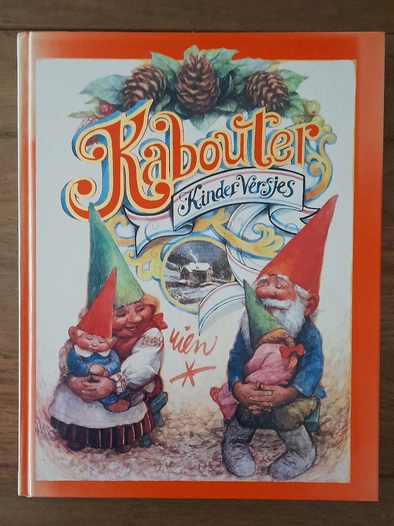 Rien Poortvliet - Kabouters - Kinderversjes, Boeken, Ophalen of Verzenden, Gelezen, Rien Poortvliet, Non-fictie
