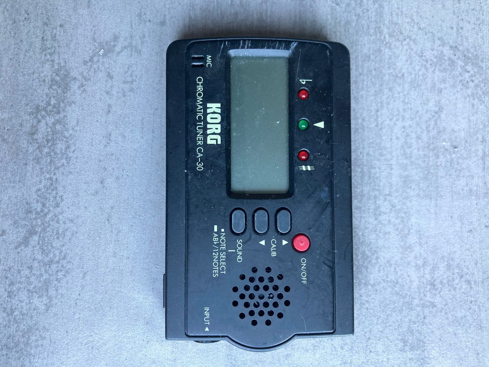Korg CA-30 Chromatic Tuner, Ophalen of Verzenden, Zo goed als nieuw