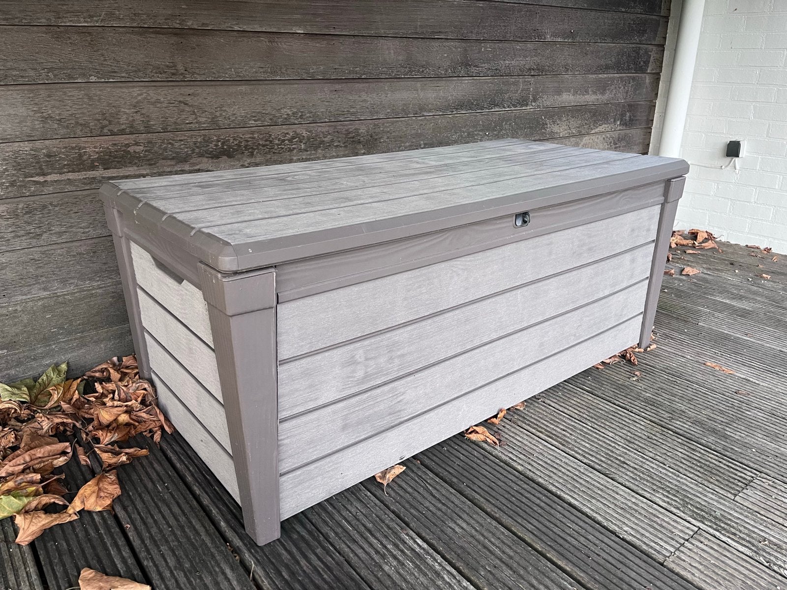 Ruime kunststof opbergbox voor buiten, Ophalen of Verzenden, Gebruikt, Kunststof, Overige typen