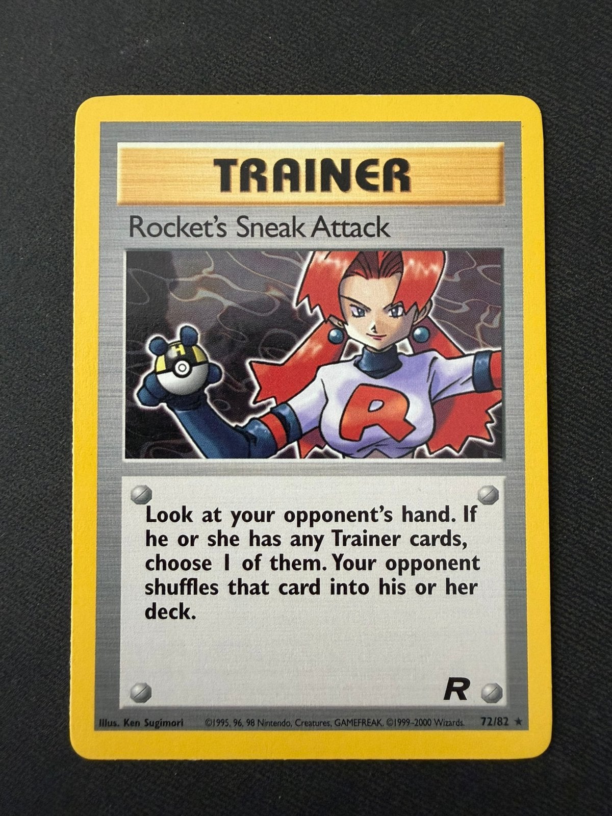 Rocket’s Sneak Attack TR72 Team Rocket, Ophalen of Verzenden, Zo goed als nieuw