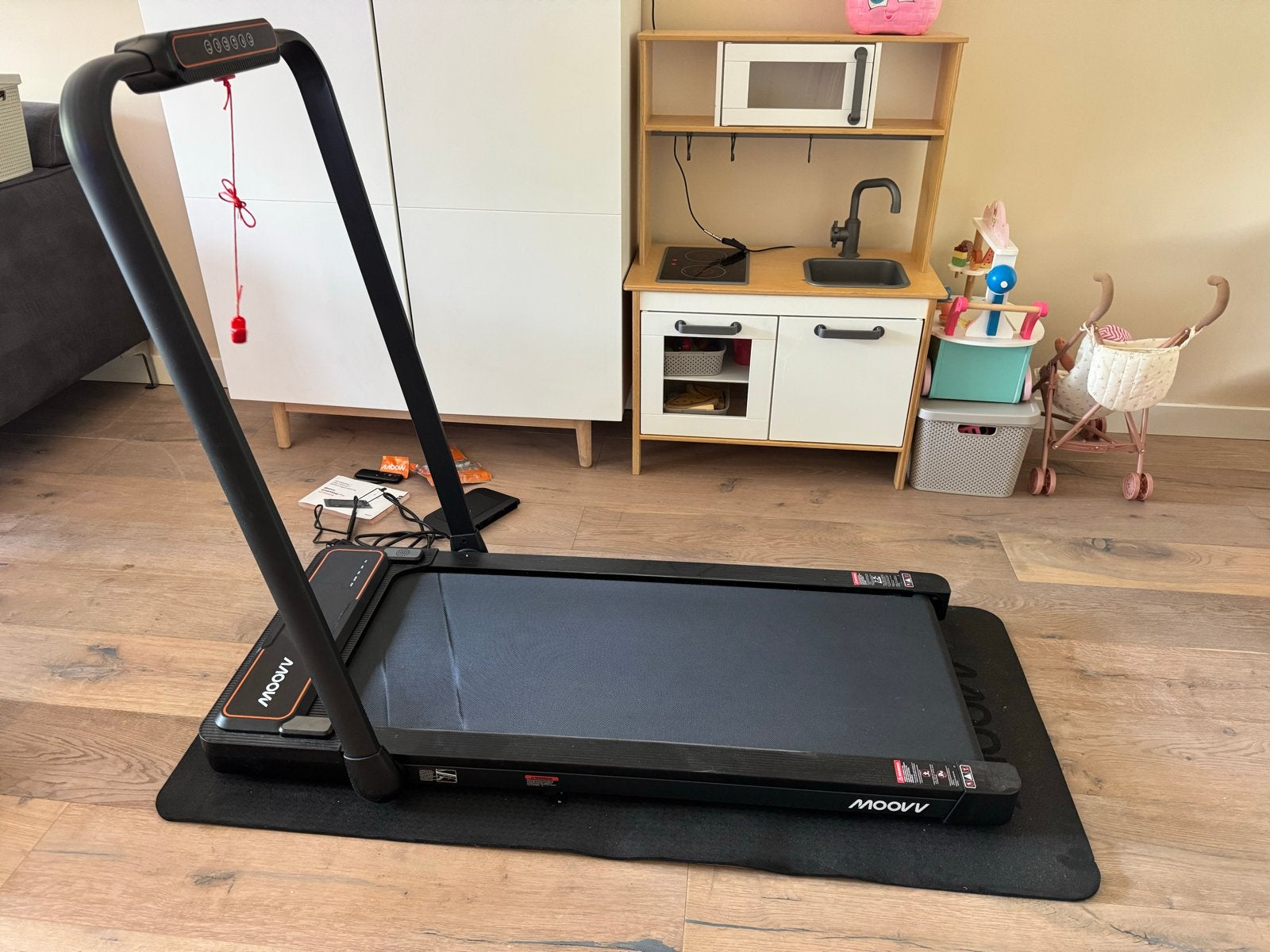 Moovv SmartStep Pro v2 Incline Loopband - Zwart