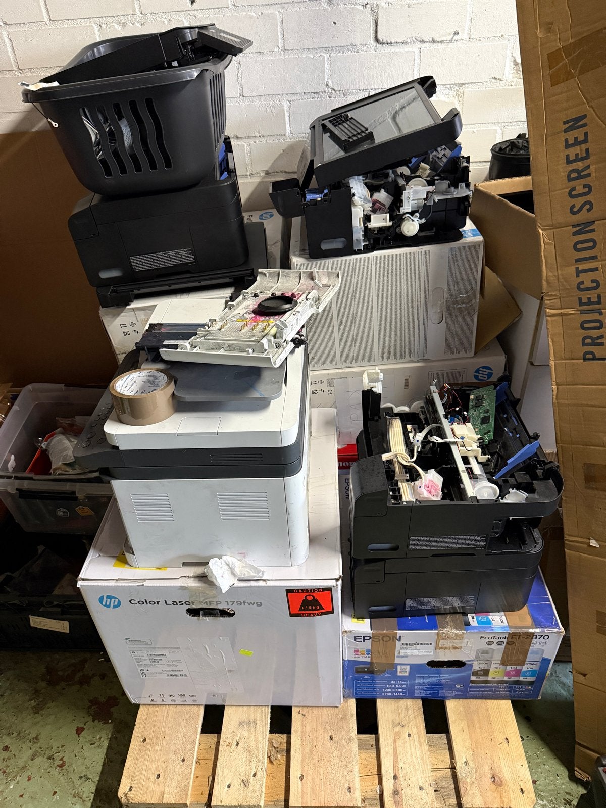 Partij printers: Epson, HP, Canon - retourpartij, Computers en Software, Ophalen, Printer, Inkjetprinter, All-in-one