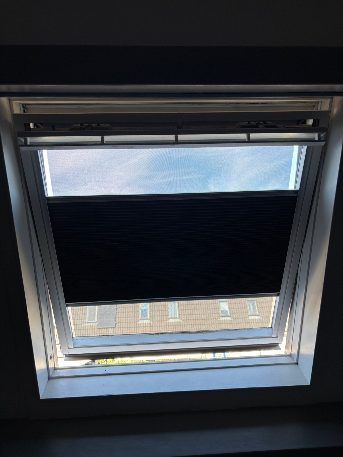 Velux GGL-4 verduisteringsgordijn antraciet, Huis en Inrichting, Stoffering | Gordijnen en Lamellen, Ophalen, Overige materialen
