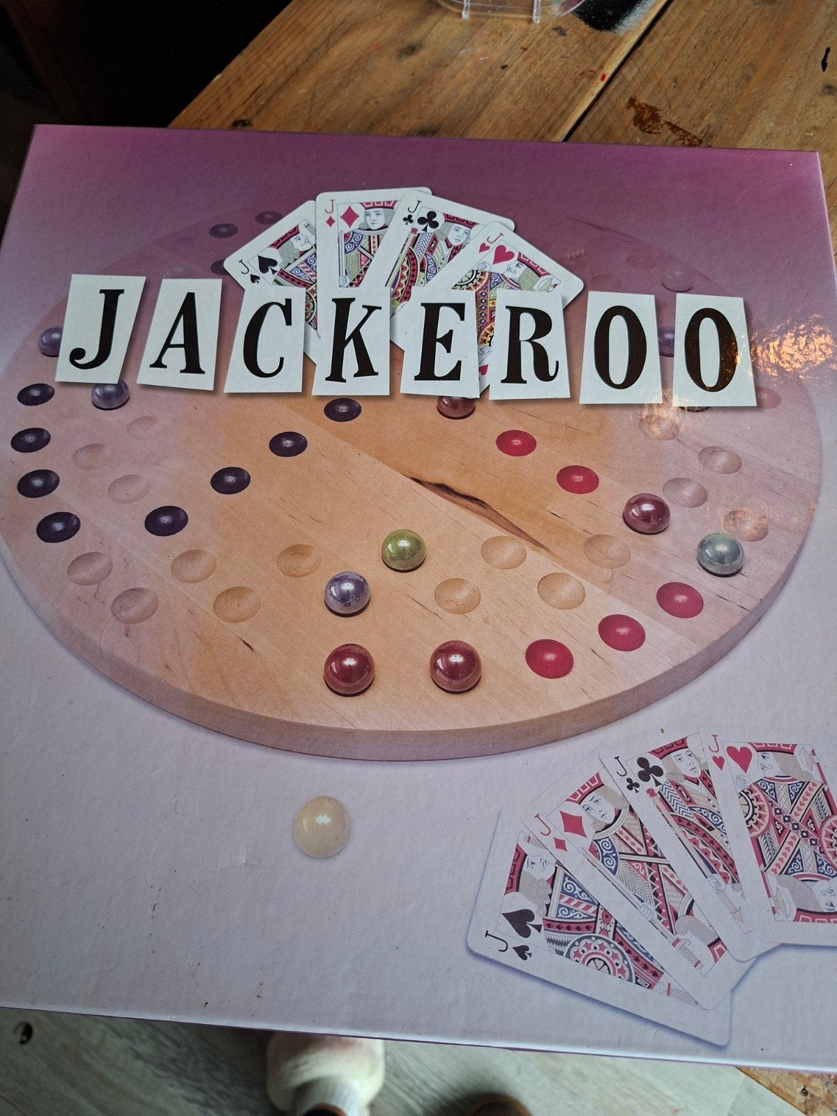 JackerOO bordspel - Leuk voor het hele gezin!, Vijf spelers of meer, Ophalen of Verzenden, Gebruikt