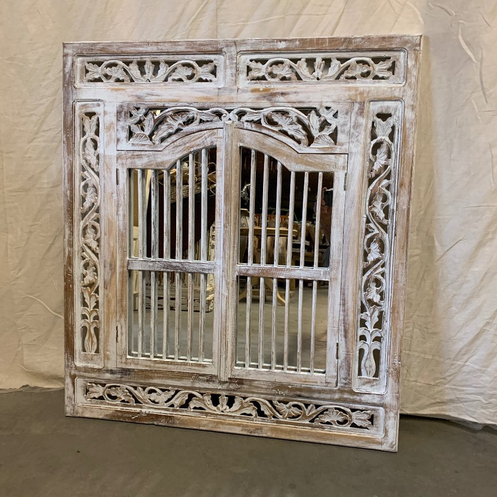 spiegel met deurtjes - 90 x 80 cm - Gratis bezorgd, TTM Wonen, Meubels – (Perzische) Tapijten en Woonaccessoires, Taag 63, 2491 CS, Den Haag (Forepark)