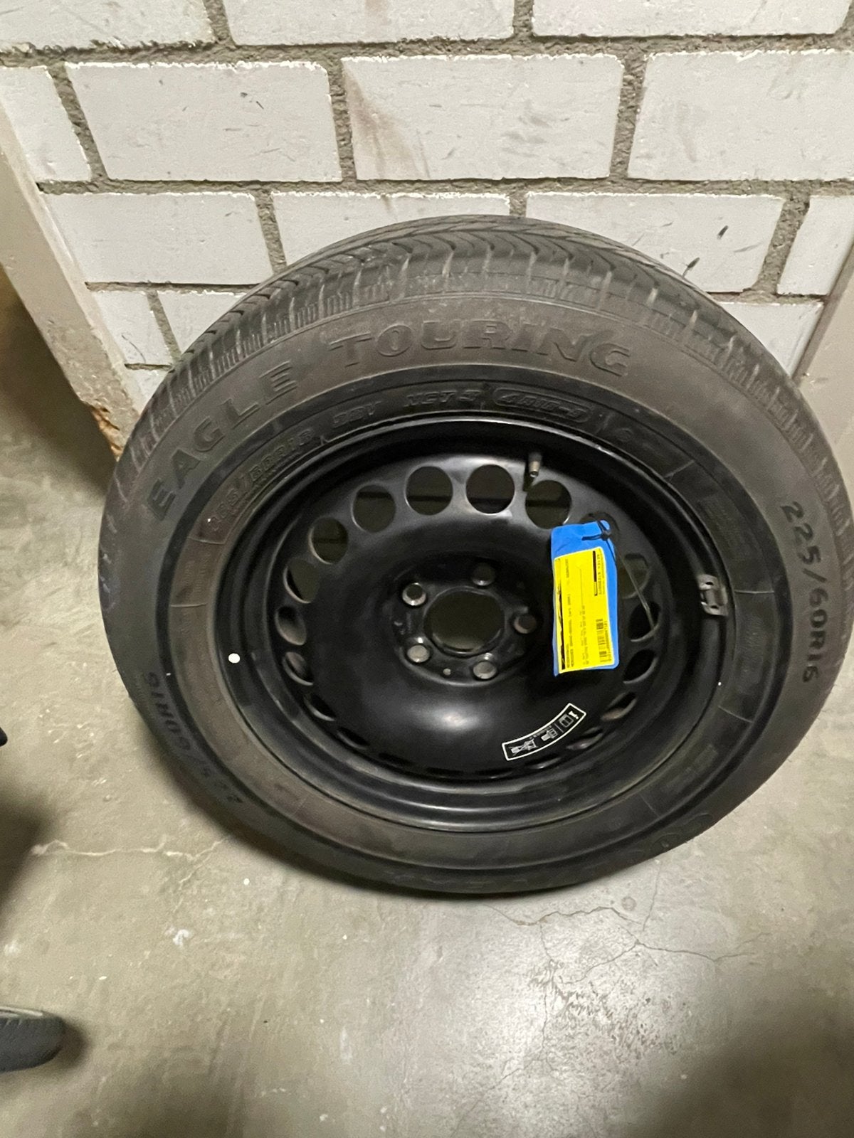 Mercedes S-Klasse reservewiel 16 inch, Ophalen, Zo goed als nieuw