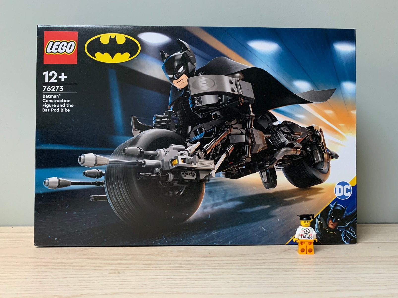 Lego set 76273 Batman bouwfiguur en de Bat-pod motor, Overige thema's, Lego, Nieuw, Ophalen of Verzenden