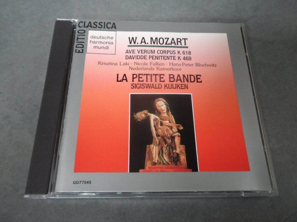 Mozart, La Petite Bande - Kuijken ‎/ Davidde Penitente - CD, Verzenden, Classicisme, Gebruikt, Overige typen
