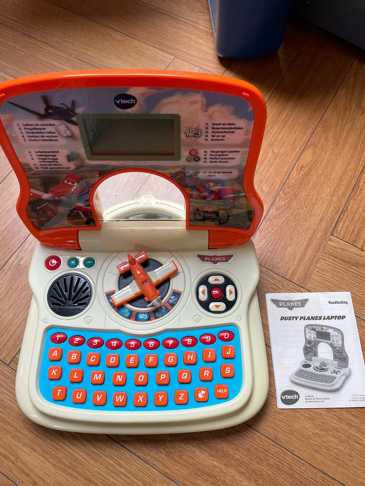 VTech Planes Dusty Laptop - Educatief Speelgoed, Ophalen of Verzenden, Gebruikt, Taal en Lezen, Met geluid