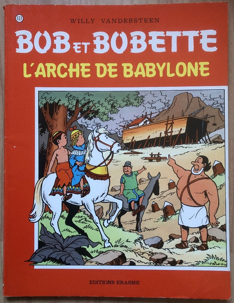 BOB ET BOBETTE (SUSKE EN WISKE) - L'ARCHE DE BABYLONE - 1988, Eén stripboek, Ophalen of Verzenden, Zo goed als nieuw, Willy Vandersteen