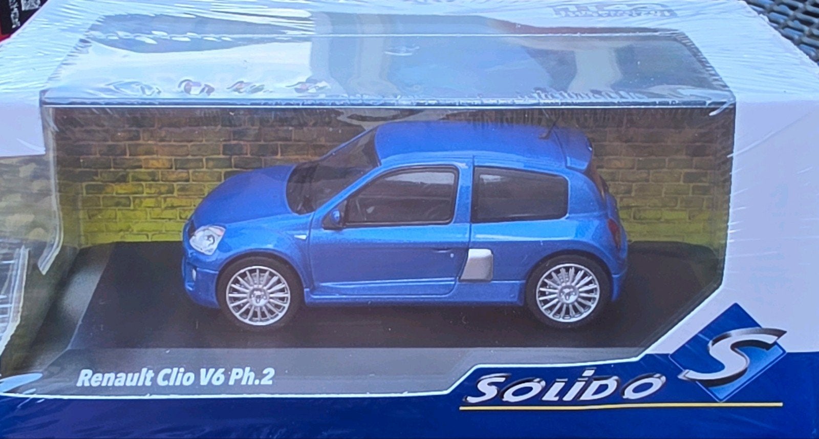 Solido Renault Clio V6 Ph.2 2003 1:43 Nieuw in doos, Hobby en Vrije tijd, Ophalen of Verzenden, Nieuw, Auto, Solido