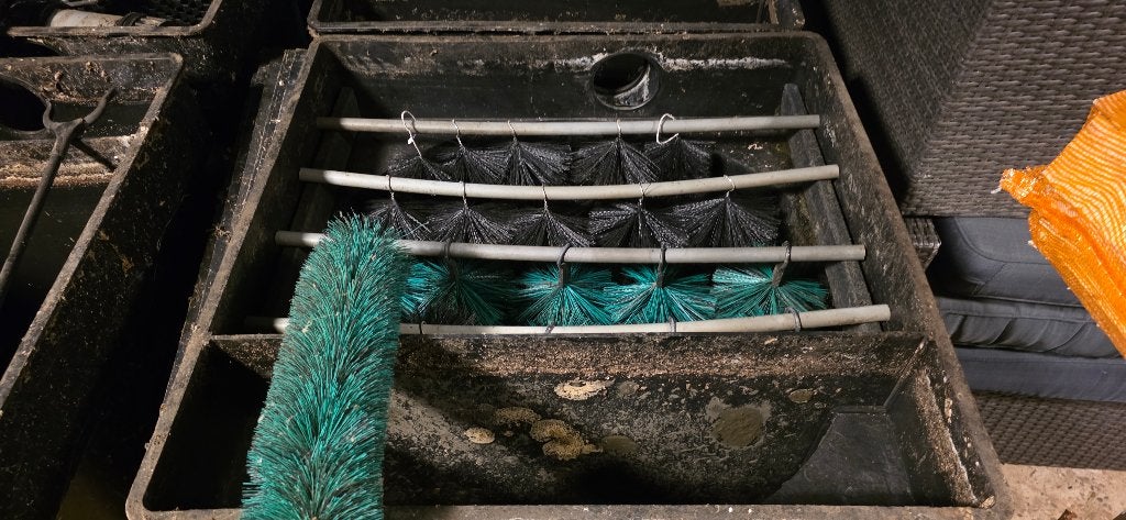 Koi/vijver filter 440 L geen polyester maar PP of PE, Tuin en Terras, Ophalen, Gebruikt, Vijverfilter