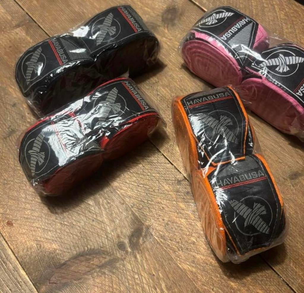 Hayabusa bandages 450cm, Sport en Fitness, Vechtsporten en Zelfverdediging, Maat L, Ophalen of Verzenden, Nieuw, Overige