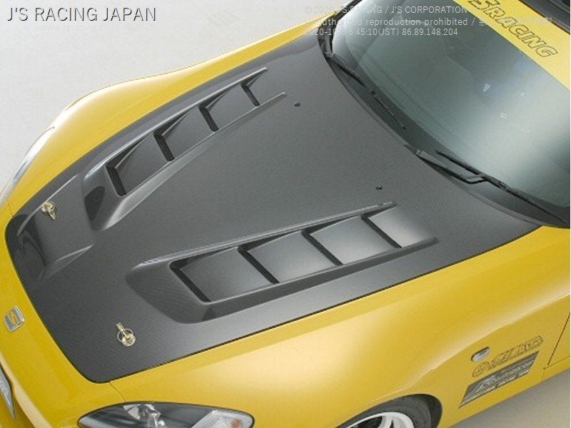 J's Racing Type-V carbon motorkap - Honda S2000 AP1 AP2, Ophalen of Verzenden