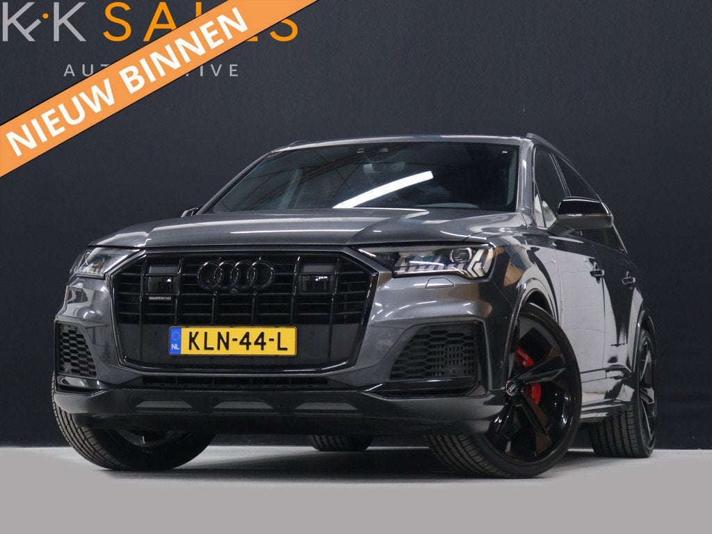 Audi Q7 60 TFSI e quattro S-Line Sport Plus [LUCHTVERING, 22, Auto's, Automaat, Gebruikt, 2995 cc, 462 pk