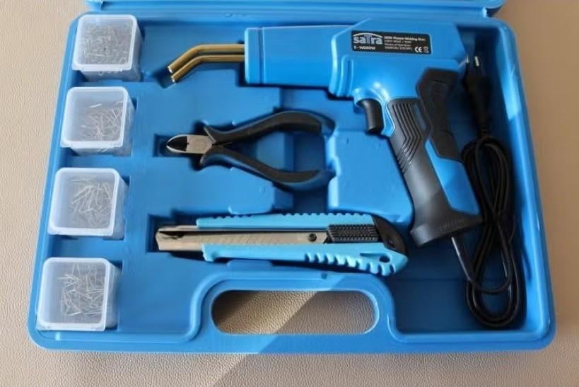 Kunststof Plastic herstelapparaat met nietjes COMPACT, Ophalen of Verzenden, Nieuw