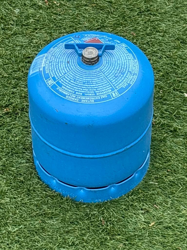 Lege Campingaz gasfles type 907 (2,75 kg), Ophalen of Verzenden, Gebruikt