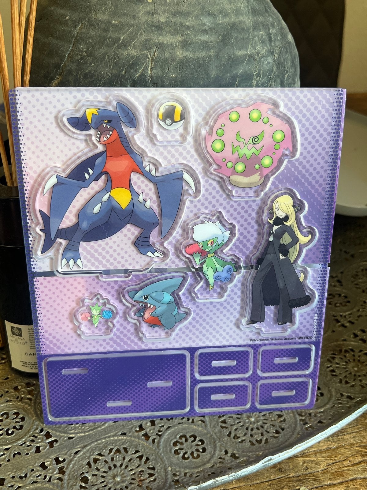 Pokémon Cynthia & Garchomp Acryl Display Set, Verzamelen, Speelgoed, Ophalen of Verzenden, Nieuw