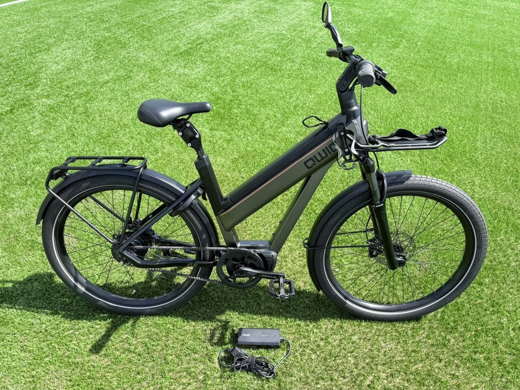 Qwic atlas elektrische herenfiets belt drive 756 wh accu