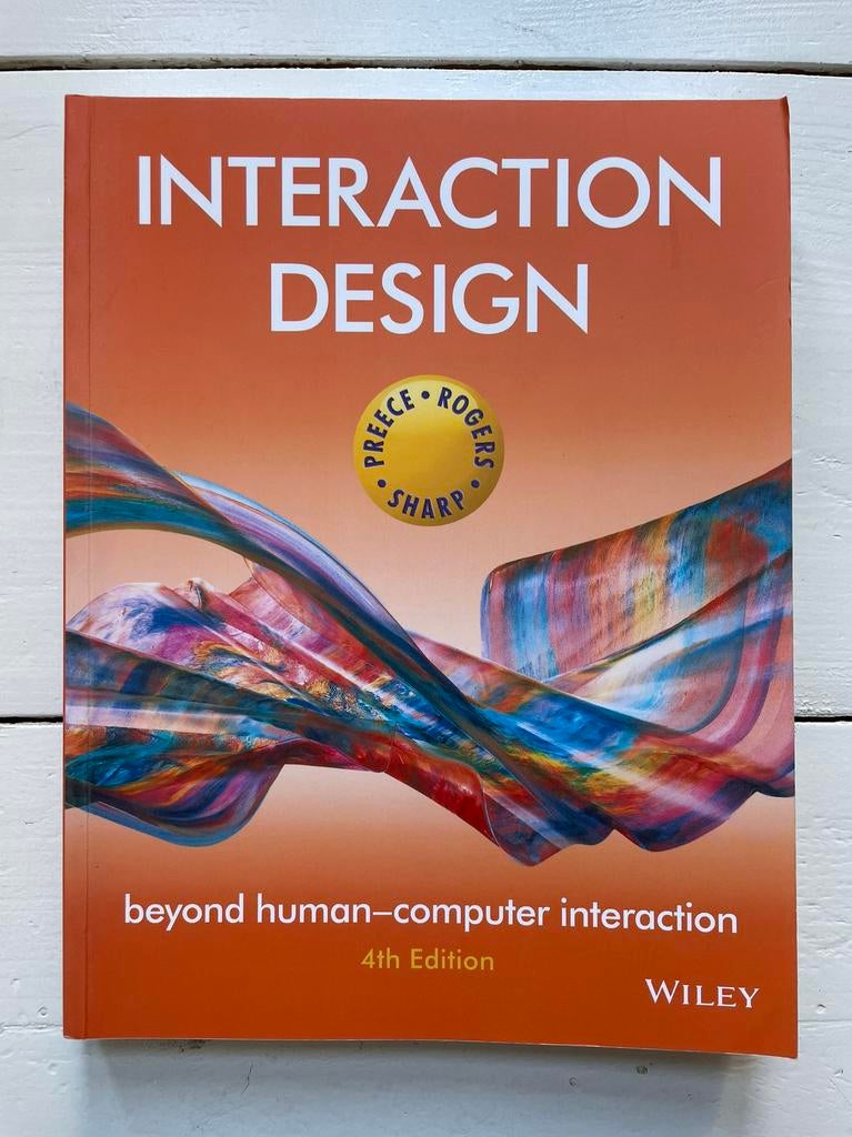 Interaction Design - beyond human-computer interaction, Ophalen of Verzenden, Beta, Zo goed als nieuw, HBO