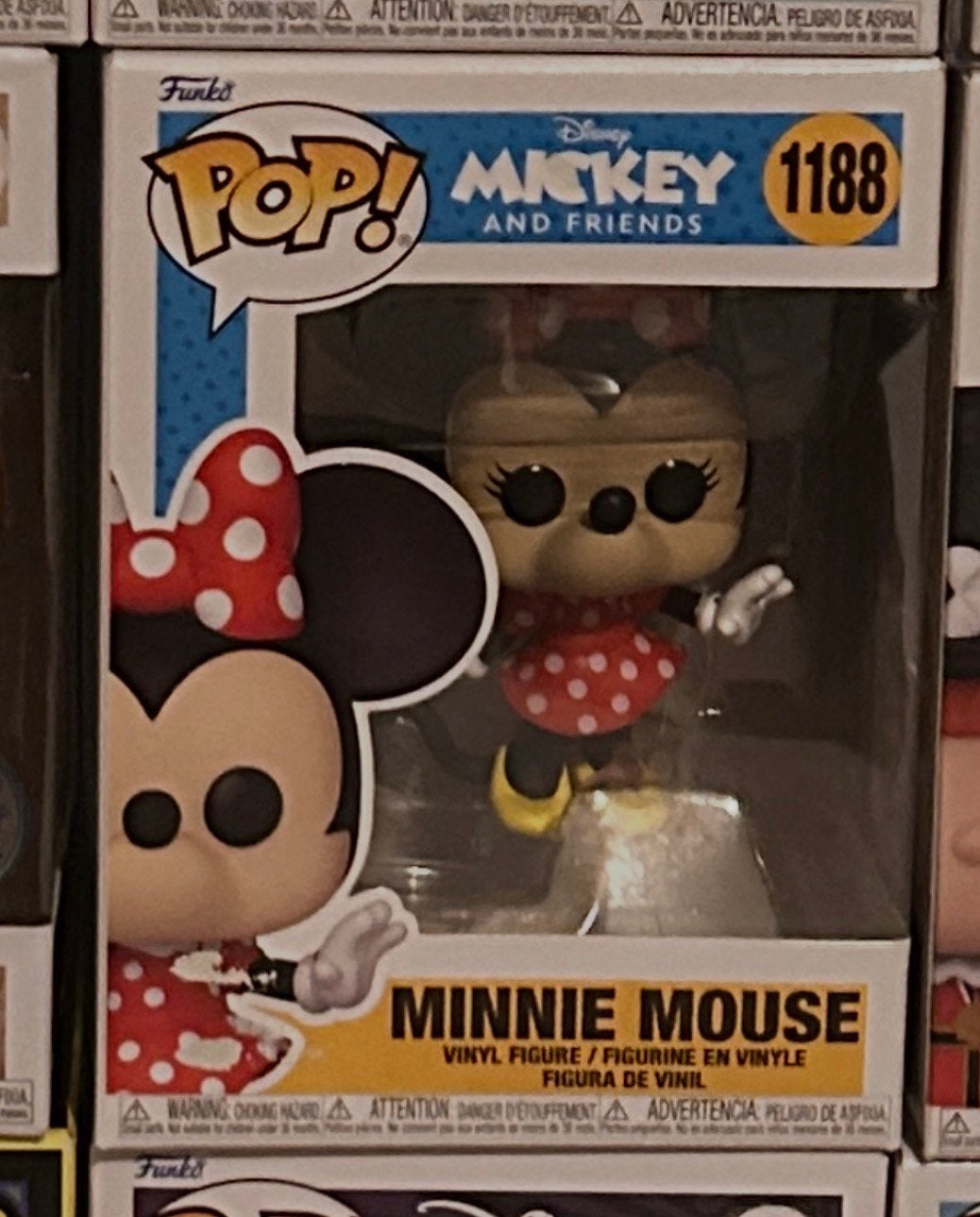 Funko Pop! Disney – Minnie Mouse #1188 (Mickey & Friends), Ophalen of Verzenden, Zo goed als nieuw