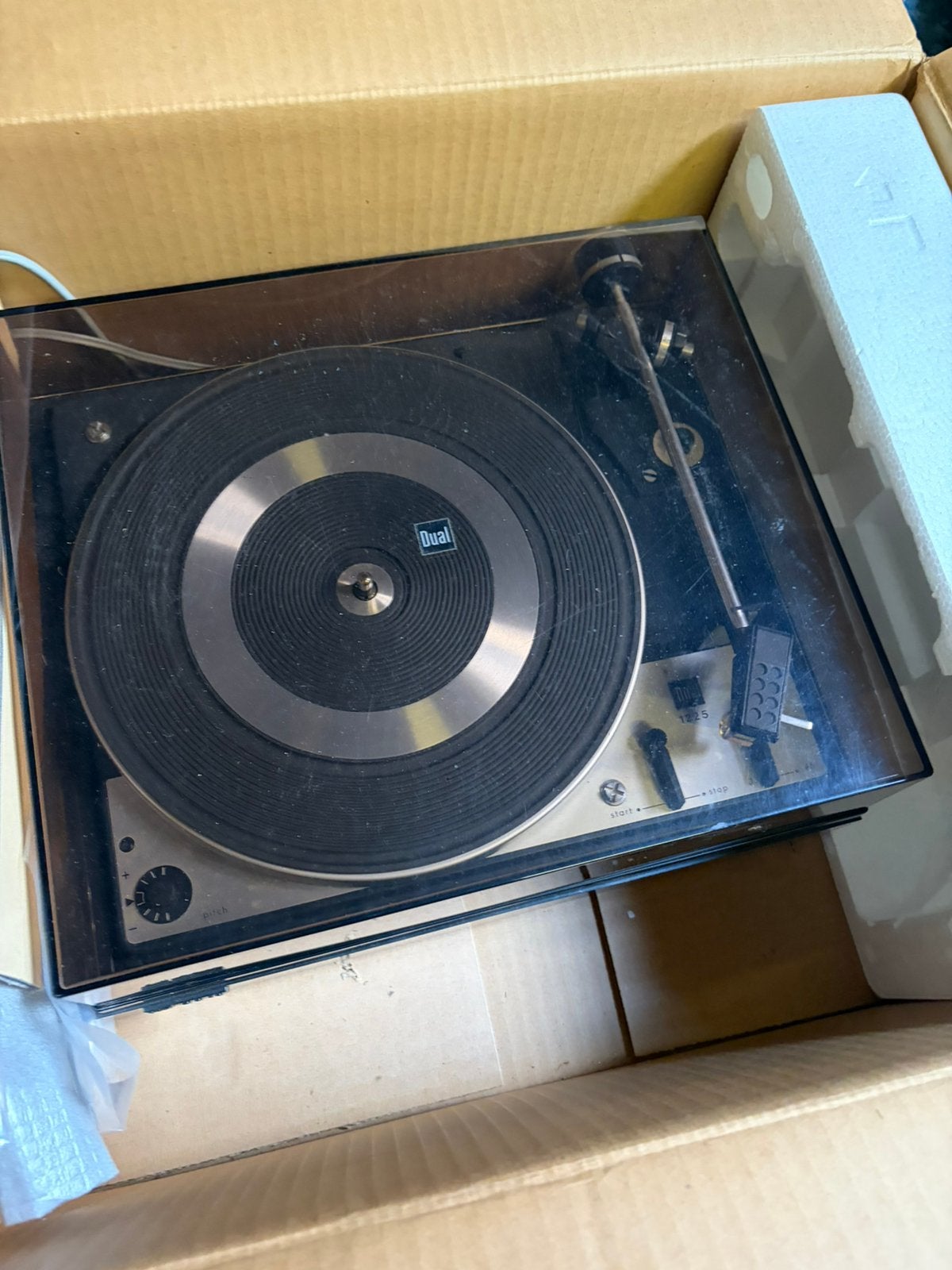 Dual cs 18 platenspeler, Ophalen, Gebruikt, Platenspeler, Dual
