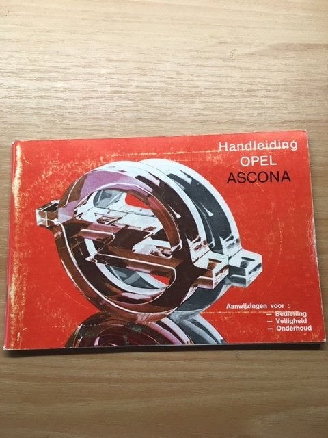 Handleiding   Opel  Ascona      (April 1983) -    Nederlands, Ophalen of Verzenden