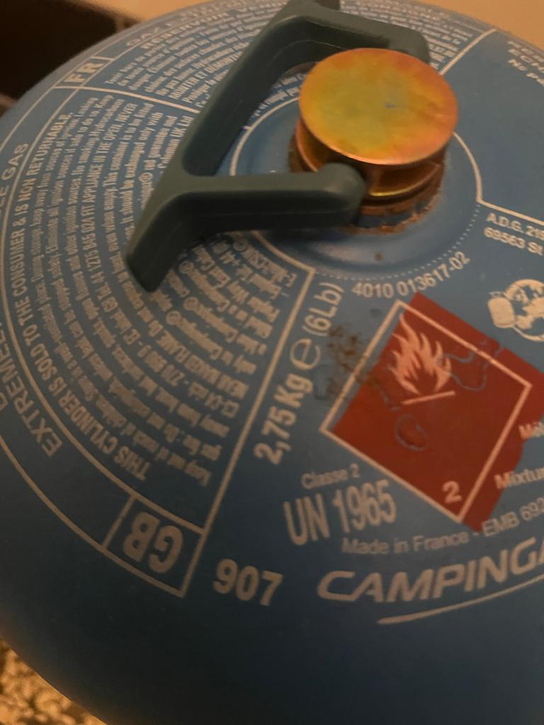 Campinggaz 907, Ophalen, Zo goed als nieuw