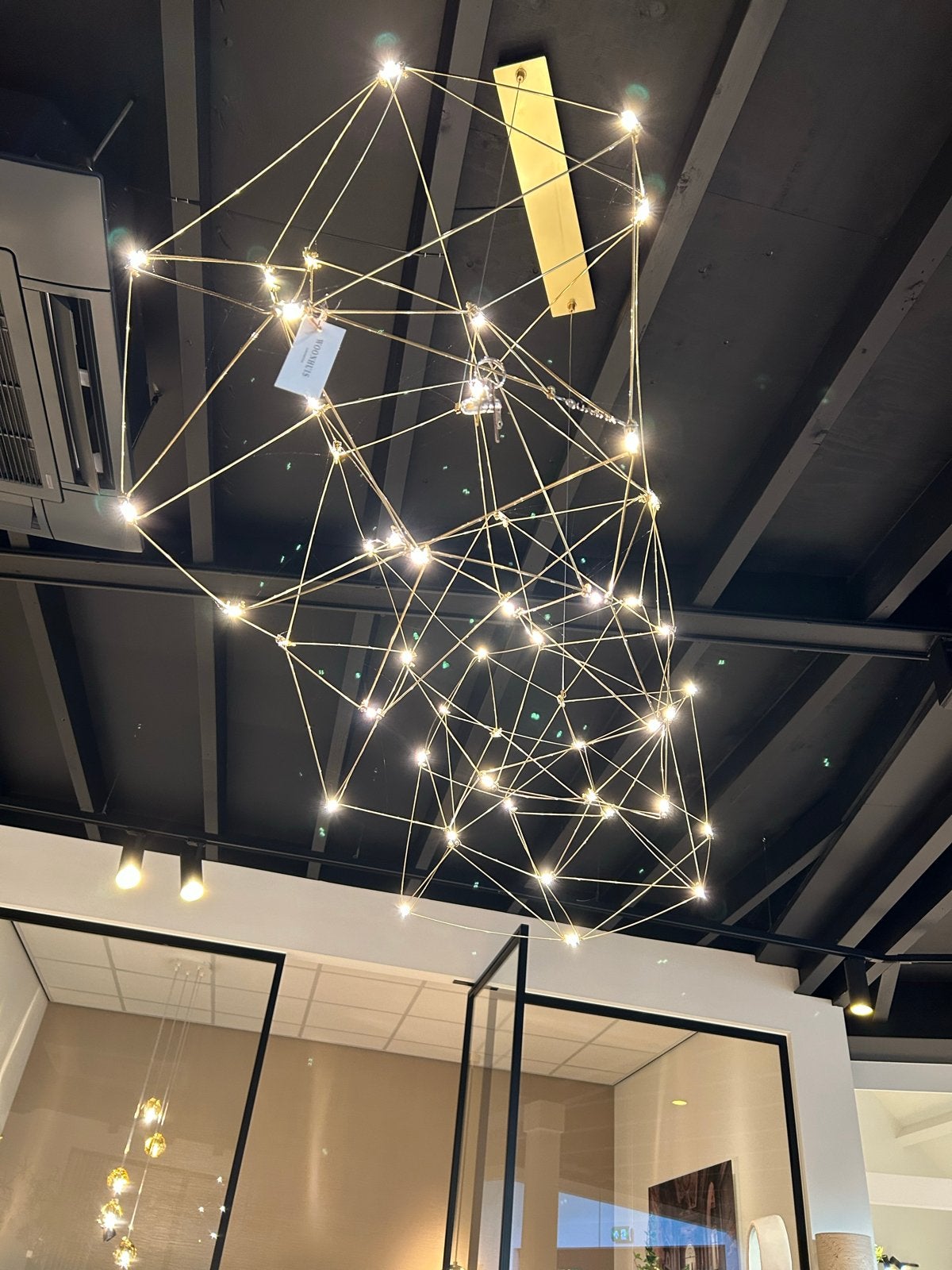 Quasar Cosmos hanglamp - Modern design, Huis en Inrichting, Ophalen of Verzenden, Zo goed als nieuw, Metaal, Overige fittingen