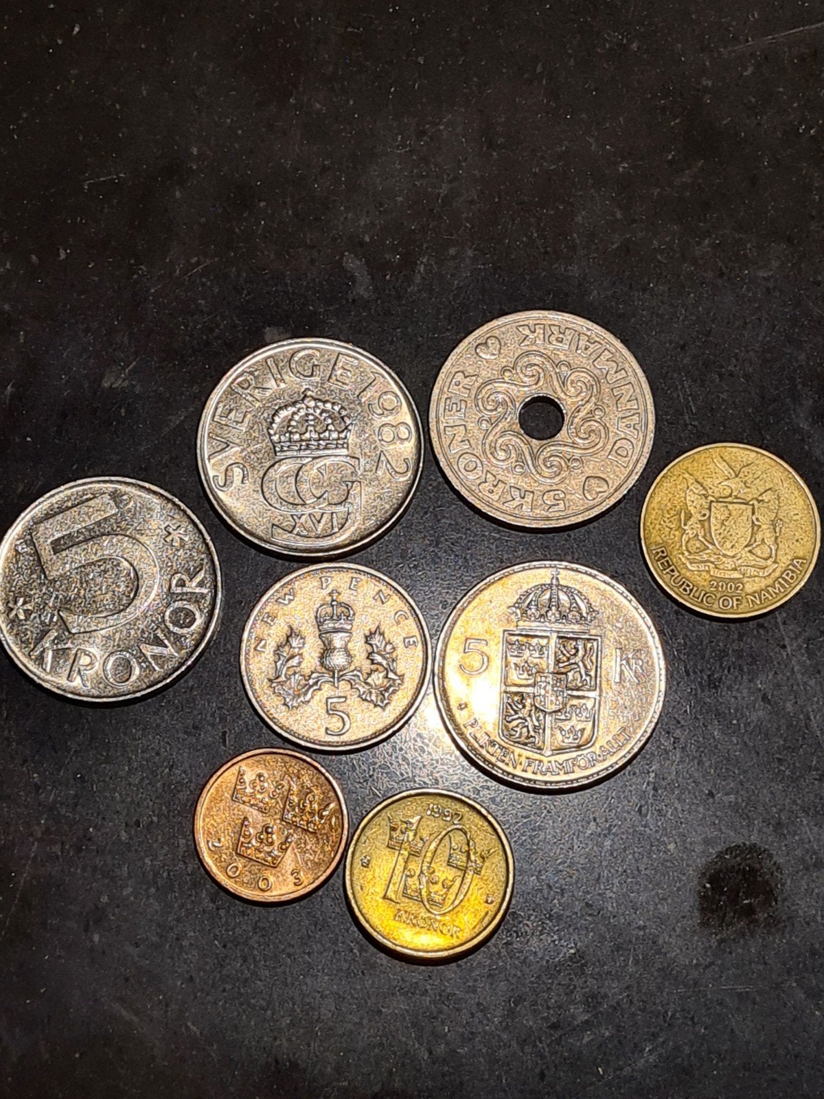 Diverse collectie munten uit verschillende landen, Ophalen of Verzenden