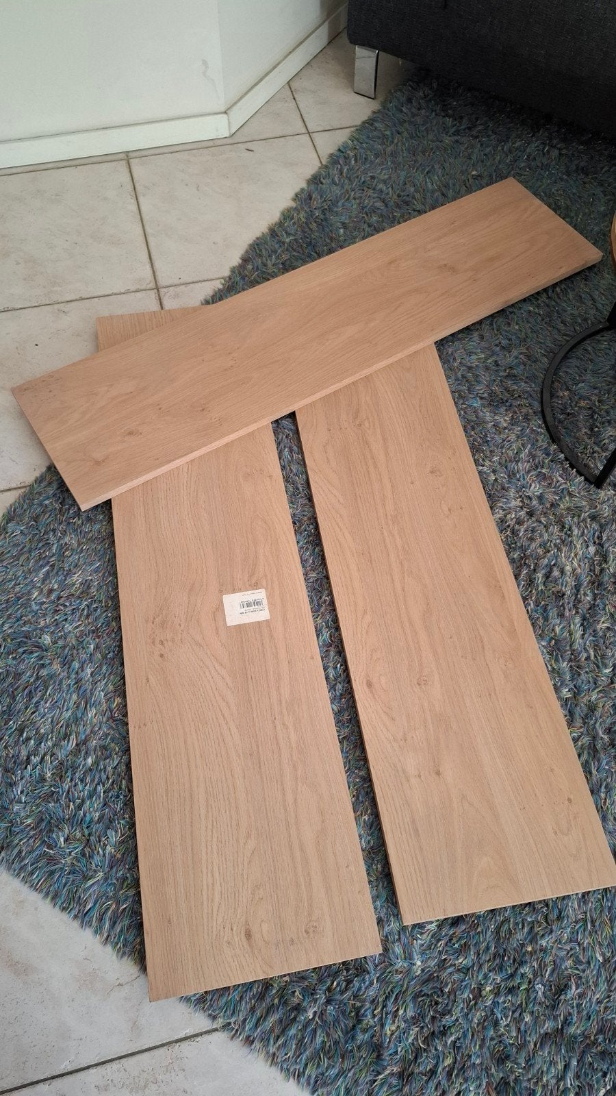 Meubelpanelen Eiken Rustiek - Topmat (1200x300x18mm), Ophalen