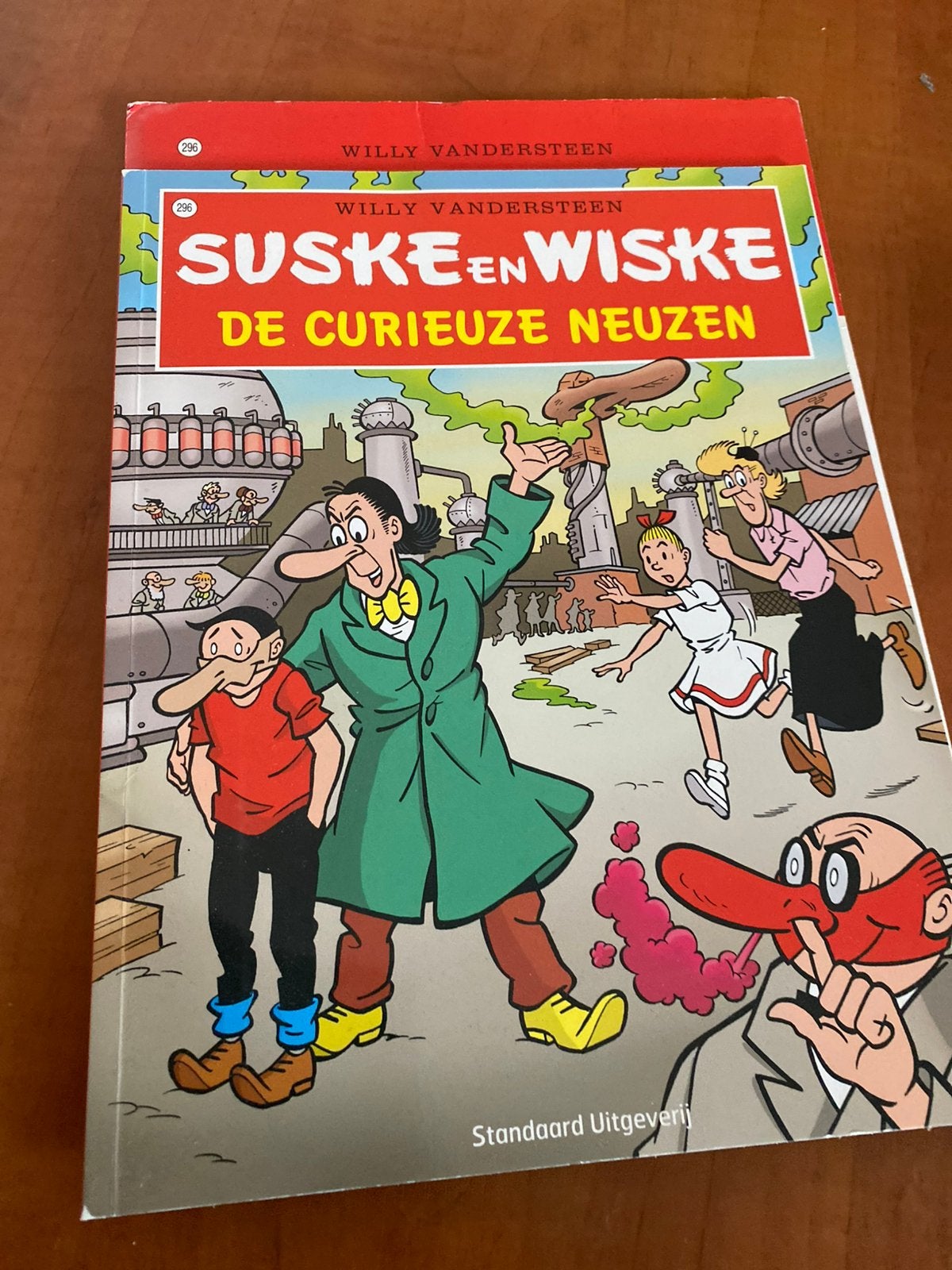 Suske en Wiske / De curieuze neuzen nr 296, Eén stripboek, Ophalen of Verzenden, Zo goed als nieuw